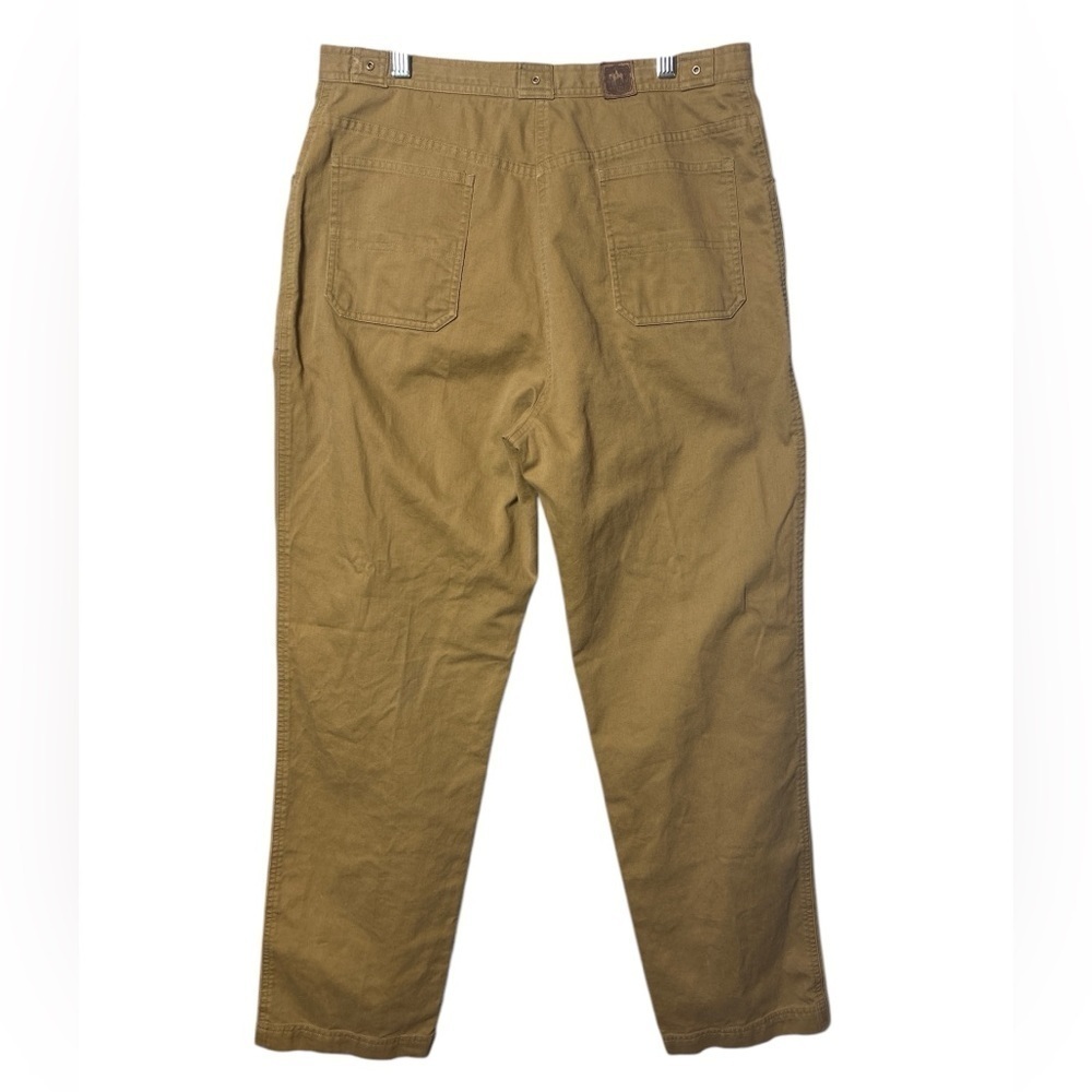 Lauren Ralph Lauren Pants High Waist Five Pocket Tan Women’s Size 12 Preppy Mom - Picture 4 of 12